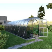 Serre Da Giardino Robuste Klasika Arch 3 X 12 M (36 M²), 6 Mm Con Rivestimento In Policarbonato