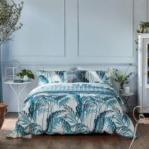 Sanderson - Palmhouse Duvet Cover Set Super King Size Eucalyptus
