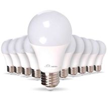 Eclairage Design - Lotto Di 10 Lampadine A Led E27 Equivalenti 60w 806lm Warm White