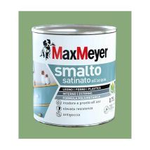 Chinagrüner satinierter Emaille 0,75 l – wasserbasiert – Acryl-Polyurethan – für Innen- und Außenbereich – Max Meyer