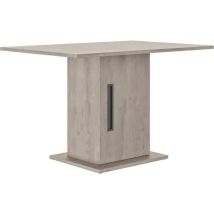 Gami Tisch Boston Hellgrau 120x80 Cm Rechteckig