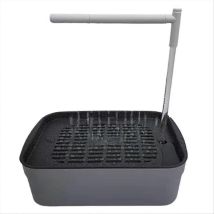 Baignoire Pour Perroquets Et Oiseaux Avec Système De Circulation D'Eau Automatique, Douche Et Fontaine Électriques Usb Pour Animaux De Compagnie.