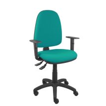 Ayna S türkis Bali Bürostuhl – Ergonomisch, Höhenverstellbar, 360° drehbar, Polypropylen-Rückenlehne, Recyceltes Material, 36 Monate Garantie