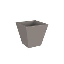 Newgarden Be Happy! - Clavel 30 Jardinière Carrée D'Intérieur Et D'Extérieur Pour Plantes Et Fleurs Très Résistante Au Passage Du Temps. Fabriqué En 