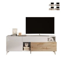 Calicosy - Mobile Tv 2 Ante, 1 Cassetto E 2 Nicchie L180 Cm - Mala