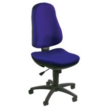 Topstar - Drehstuhl Support Synchro Royalblau