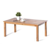 Tavolino Da Salotto In Legno Massello - 110 X 60 X 45 H. Cm