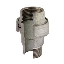 341 - Bocchettone Diritto Mf 1" Conico In Ghisa Zincata 34125005