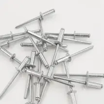Rivetti In Alluminio Con Chiodo In Acciaio Diametro 3.4 Mm - Lunghezza 9 Mm - Spessore Fissabile(s) 4/6 Mm
