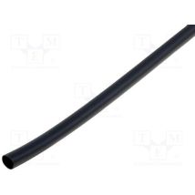 Tubo Termorretráctil 4,8mm Negro 1m
