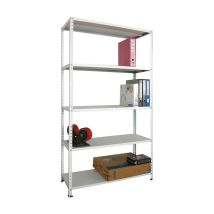 Scaffale Securkit 'pro-metal' Cm L.100 X P.40 H.186 Aste Interne Spezzate (10/10)