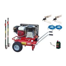 Lisam Professional Lm200 Kit D'Olives 2 Opérateurs Compresseur Honda 2 Moissonneuses