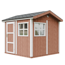 Casetta Da Giardino Di Qualità Premium 5,9 M² - H252x250x294 Cm - Costruzione In Pannelli Lp Smartside - Con Pavimento E Tegole Bituminose Timbela 