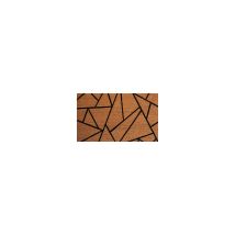 Alfombra De Coco Natural, Suela De Látex 45x75 Cm Diseño Beige - Idmat