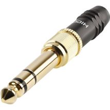 Hicon - Hi-j3563s Klinken-steckverbinder 3.5 Mm Stecker, Gerade Polzahl: 3 Schwarz 1 St.