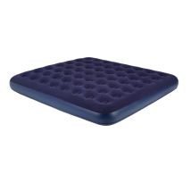 Colchón inflable King – 203 x 182 x 22 cm – Impermeable – Superficie suave y aterciopelada