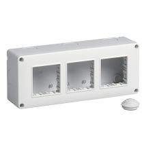 Vimar – Contenedor mural IP40 6M 2x3 – Dispositivos acoplables horizontal y verticalmente