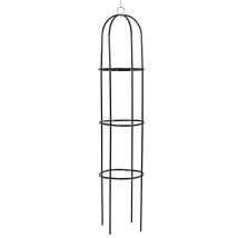 Rankhilfe Rank-obelisk Giardino Snello Verde Metallo 4 Picchetti H 191 Cm