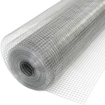 Niederberg Metall - 25m X 100cm Volierendraht - Feuerverzinkt 19x19 Maschendrahtzaun Kaninchendraht