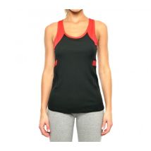 Kz-310 Camiseta Deportiva Para Mujer Con Escote Olímpico Y Con Detalle Flúor Talla: L-xl - Color: Gris-coral