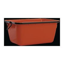 Bandeja de mortero 200 litros roja – Capacidad 200 l – Alta visibilidad