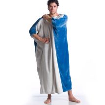 Kanguru - Coperta Pile Indossabile, Felpa Hoodie Oversize, Soffice Plaid Copre Fronte E Retro, Permette Di Camminare Ed Usare Le Maniche, 120x120 Cm, 