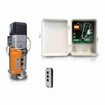 Rollladen-Automatisierungskit SIDE-600 KIT (EU) – 1x TITANSIDE Getriebemotor, 1x SIDE STEUERGERÄT, 1x TX – S3 Funksteuerung – ACM – 32D041