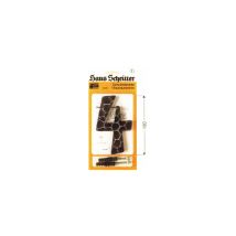 Hausnummer 3 – Schwarz – Gehämmert – Stahl – Höhe 120 mm – Stärke 4 mm
