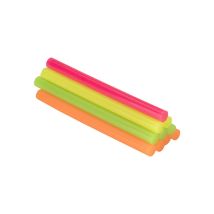 Salki - Barra De Cola Termofusible Para Decoración Con Varios Colores Flúor, Ø8 X 120 Mm , Blister 20 Uds