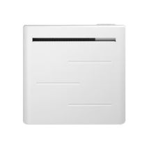 Weißer Keramik-trägheitsheizkörper - Amaroc - 2000 W - 91 X 58,5 X 11,2 Cm - 3 Integrierte Programme - Fenstererkennung Noirot