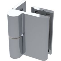 Colcom - Duschwand Scharnier 8410n Hs 90° Glas-wand, Rechts, Zamak Verchromt Poliert