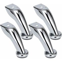 Patas Gruesas De Acero Inoxidable Para Sofá, Patas Para Muebles De 4 Piezas, Patas Cromadas, Muebles, Gabinetes, Camas, Patas Para Sofás, Sillas, 