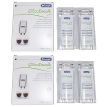 Delonghi Entkalker Descaler For Coffee Machines 4 X 100ml Bottles Decalk