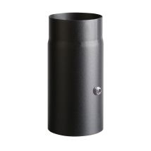 Tubo Porcellanato C/combust D 13xh20cm Nero Top