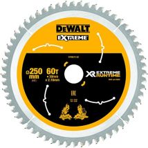 Dewalt Zubehör - Sägeblatt Holz 250x30 Mm, 60 Zähne Dt99573