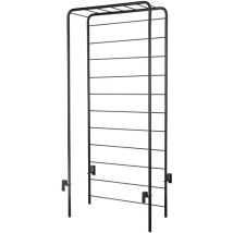 Gartenhaus Deroma Cosmo Metall Freistehend 78x155 Cm