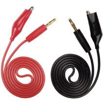Rigol 2 x Bananenstecker-Kabel Rot und Schwarz Zubehör für elektronische Messgeräte