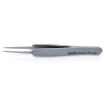 Draper Rubber Tweezers Esd S/steel 13195 13195 Esd Precision Tweezers With Rubber Handles Esd