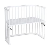 [gebraucht] B-ware Babybay Beistellbett Kinderbett Babybett Maxi Liegefläche Weiß Buchenholz Bett