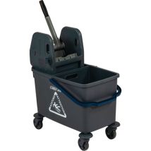 Carrello per pulizia con secchio 35 litri – 301216 – Altezza 800mm, Lunghezza 560mm, Larghezza 380mm – SPRINTUS