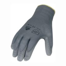 Asatex - Guantes Talla 8 Gris En 388 Psa Ii Nailon Con Pu (por 12)