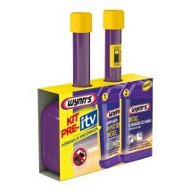 Kit Pre-ITV Anti-Polución Diésel 2 x 325 ml – Mejora Combustión – Limpiador de Inyectores – Eliminador de Humos Negros