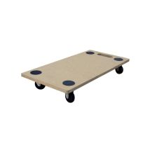 Soporte rodante MDF PACK AND MOVE – Carga máxima 150 kg – Dimensiones 30 x 60 cm – 4 ruedas – Ideal para mover objetos pesados