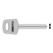 Weller – ABUS X Plus Key Blank 23211 – High-Quality Key Blank for Precision and Durability
