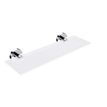Unix - Ablage, Länge 40 Cm, Milchglas/chrom Un 13091b-40-26 - Nimco