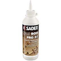 Cola Progresiva Para Madera Sader Pro D3, 250g Sader