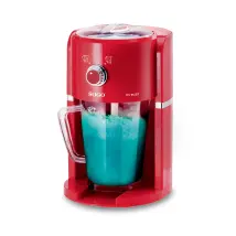 Eisgranita- Und Eisschneidermaschine Rot 30w, 28 X 14,5 X 22 H, 1,1l