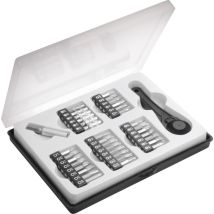 Dacal - Steckschlüsselsatz Metrisch 1/4' (6.3 Mm) 37teilig Mbs40