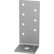 Gh - Zuganker Flachstahlanker (holzverbinder) 90x35x40x3 Mm Stahl Feuerverzinkt
