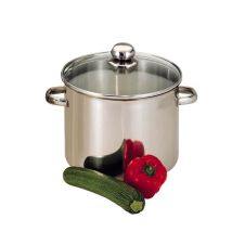 Traiteur Inoxidable + Tapa De Vidrio - 24 Cm - Baumalu